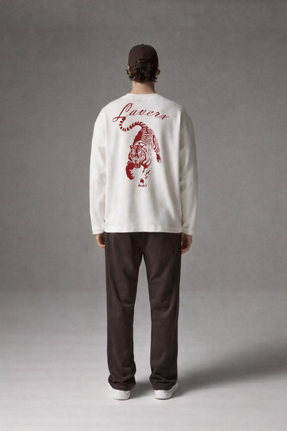 LIGER FULL SLEEVE WAFFLE TEE