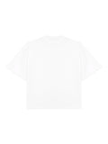 WHITE - CROPPED TEE