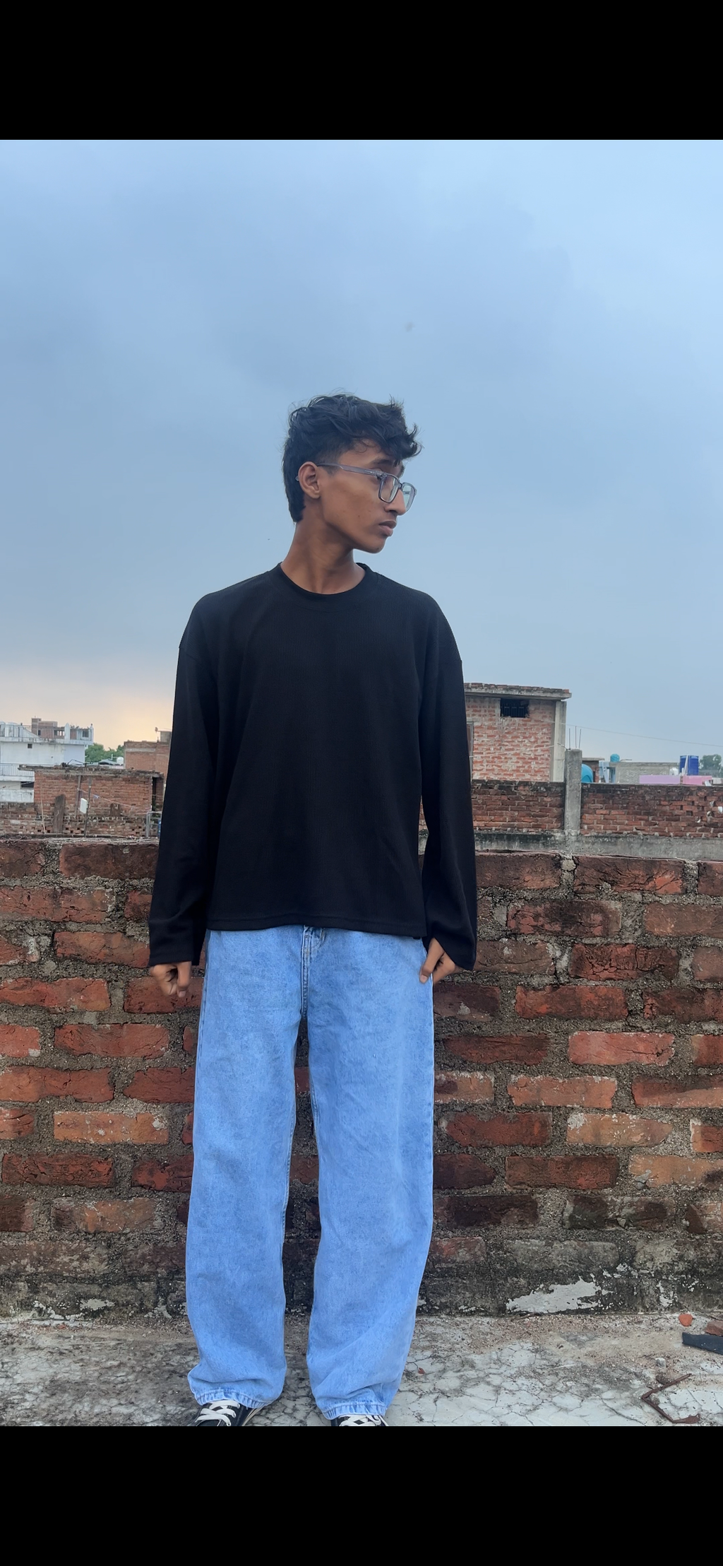 RAW WAFFLE - BLACK